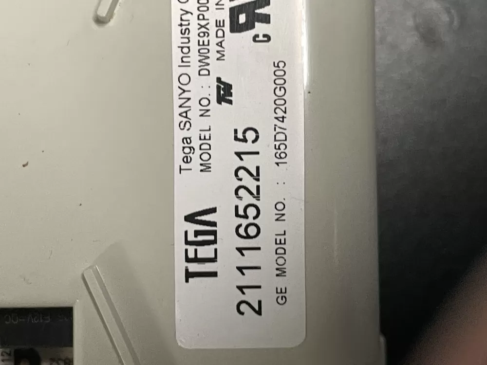 GE 165D7420G005 Dishwasher Control Board AZ13921 | 722