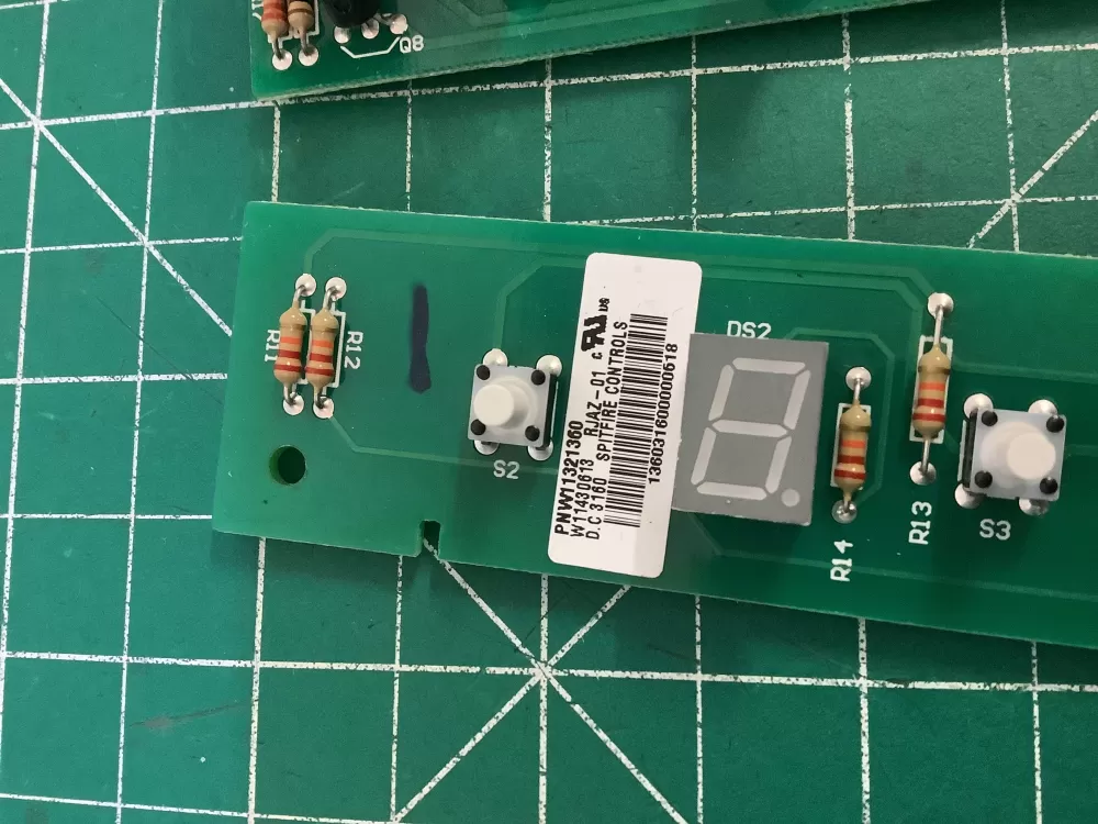 Whirlpool W11321360 Refrigerator Control Board Temp Assembly AZ199942 | NR2755