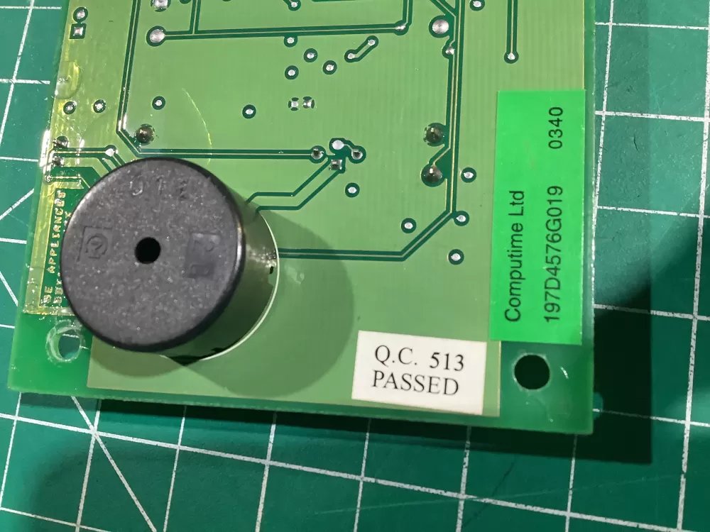 GE 197D4576G019 Refrigerator Control Board AZ141659 | NR1087