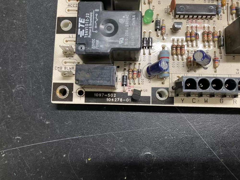Rheem Lennox Furnace Control Board Circuit 1097-502-1 AZ16914 | BK998