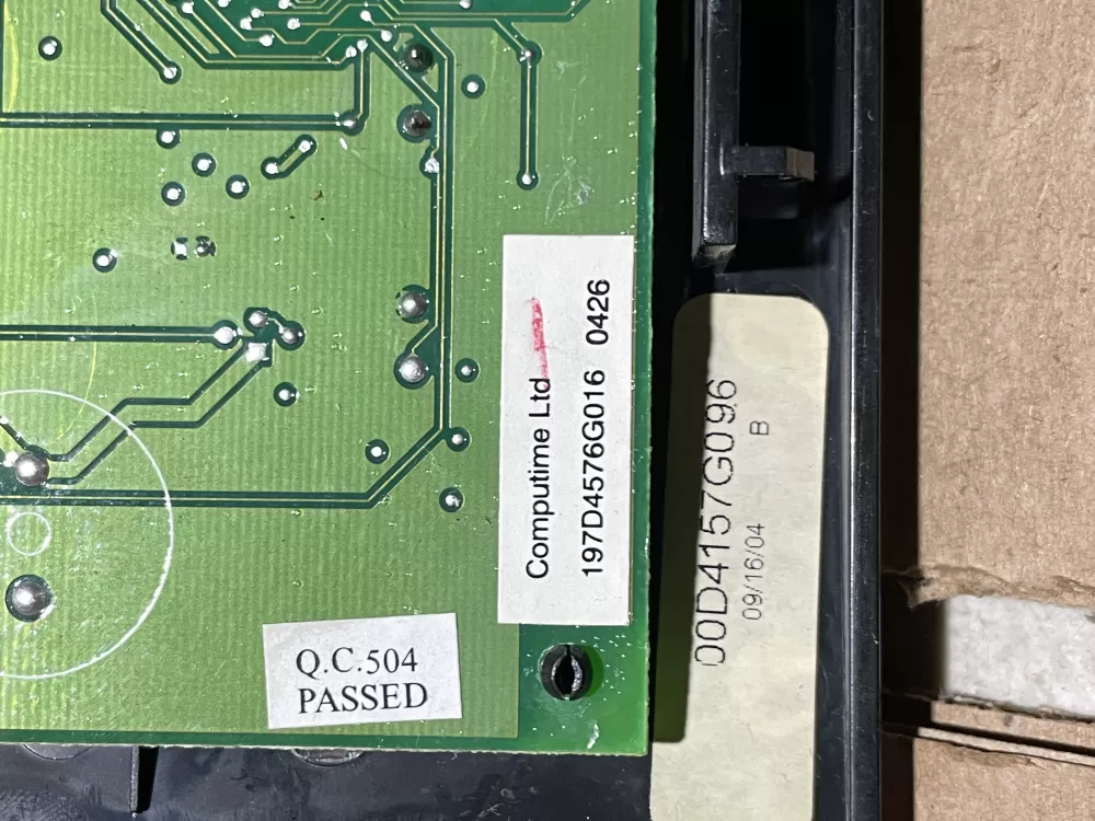 GE 200D4157G097 Refrigerator Control Board Dispenser  AZ75153 | Wm1915