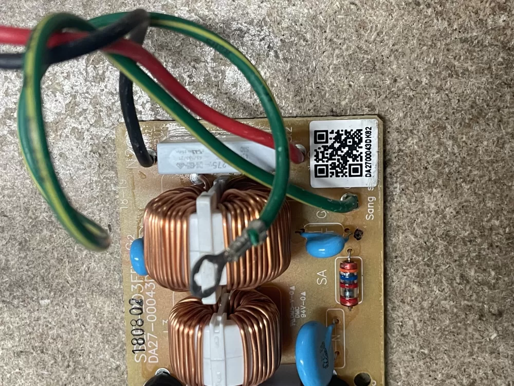 Samsung DA27 00043D Refrigerator Control Board Noise Filter AZ20334 | KM1649