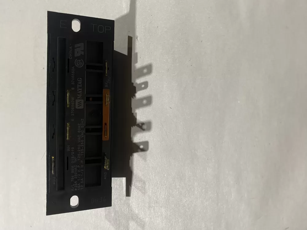 Maytag 3706540w Washer 370540W Switch 370540w AZ188780 | BK471