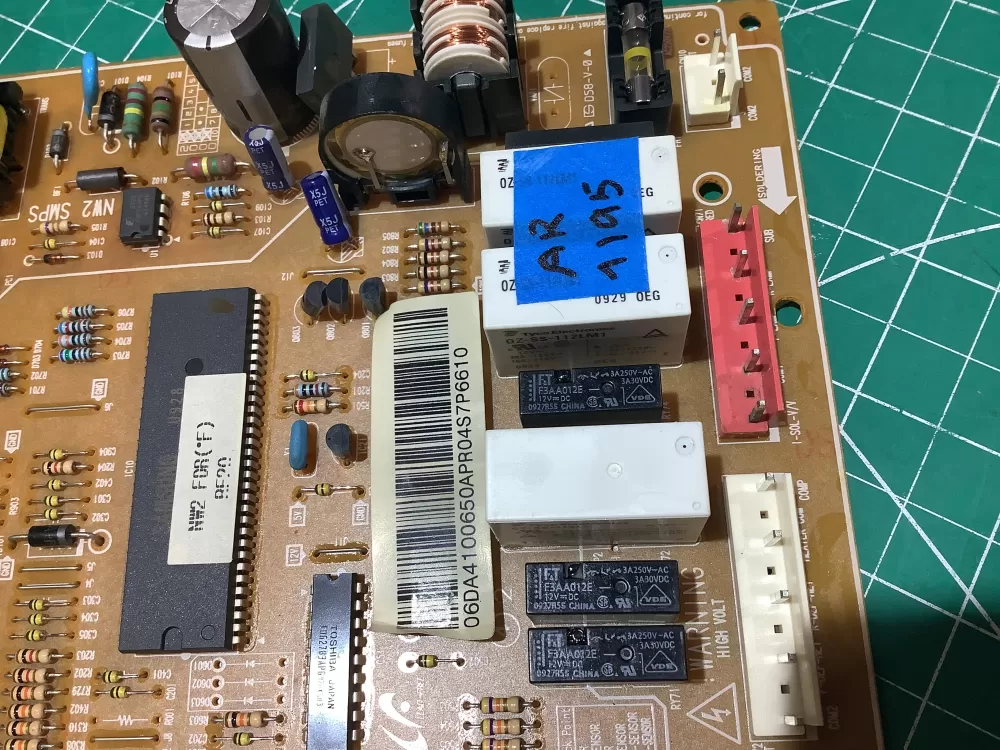 Samsung DA41 00650A Refrigerator Control Board AZ181300 | AR1195