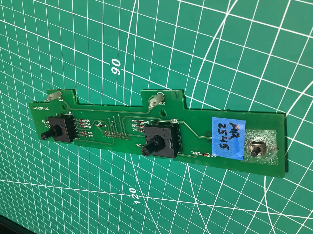 GE Dishwasher Switch Control Board WD01X10203 7021-1724-01B AZ165214 | AR2545