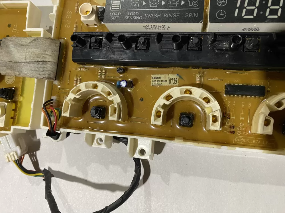 LG EAX36602103 EBR36870735 Washer Control Board AZ141025 | BKV748