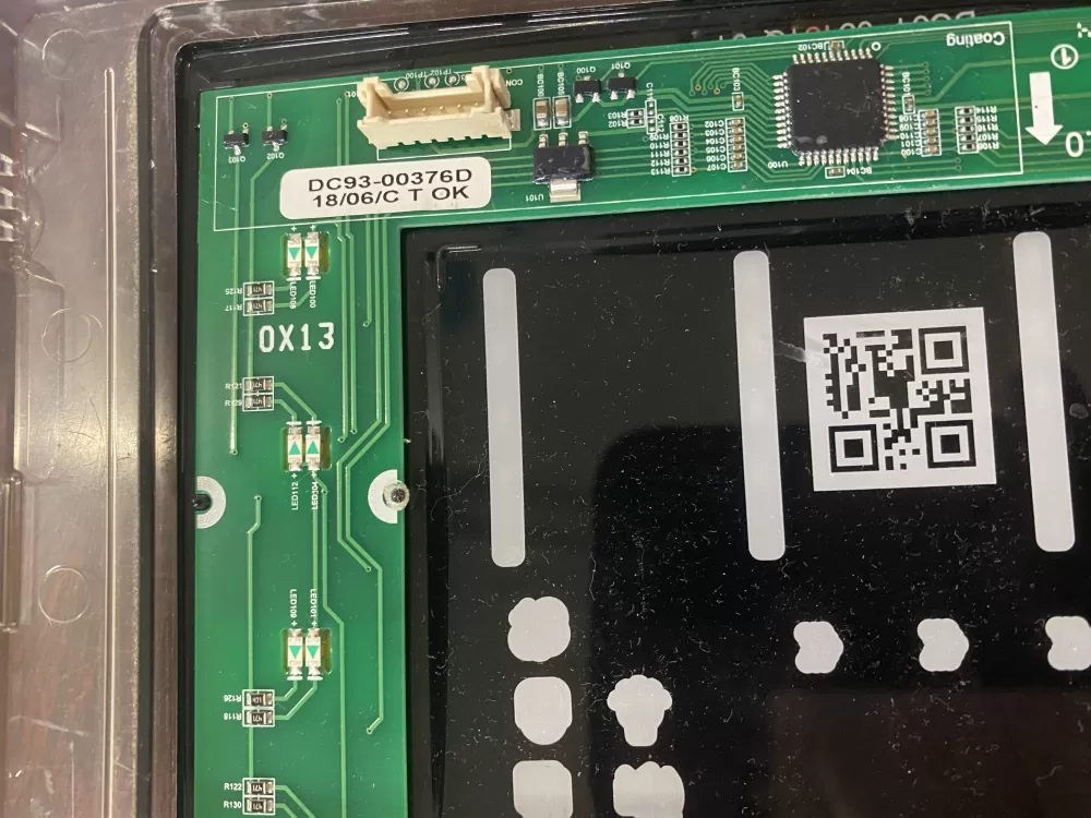 Samsung DC92-01607J DC94-06643A Dryer UI Control Board AZ35557 | BK428