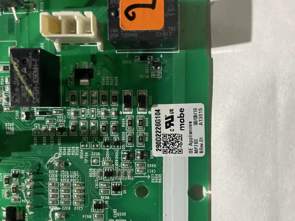 GE 290D2226G104 WH18X28642 Refrigerator Control Board AZ200643 | Wm389