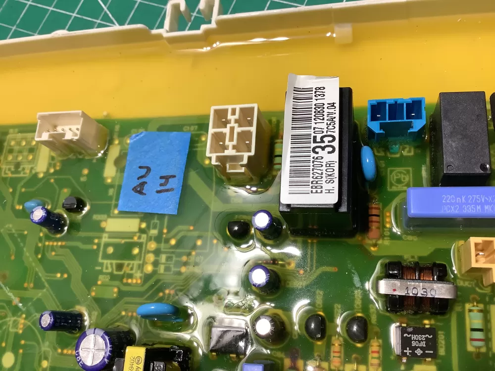 LG EBR62707635 Dryer Control Board AZ186879 | AV14