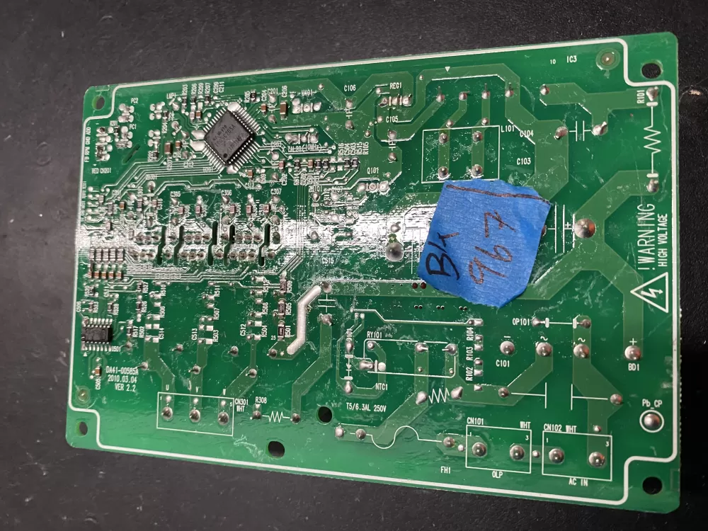 Samsung DA41-00614B Refrigerator Control Board AZ19798 | BK967