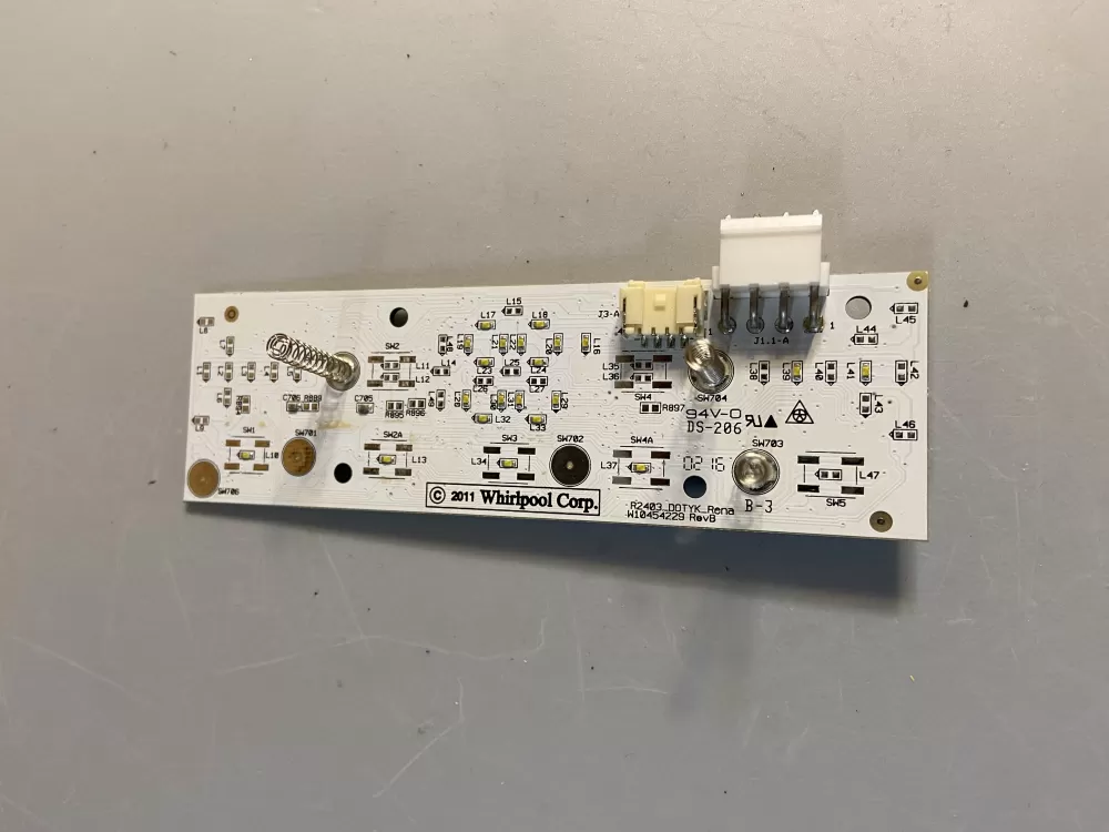 KitchenAid W10565991 Refrigerator Control Board User Interface