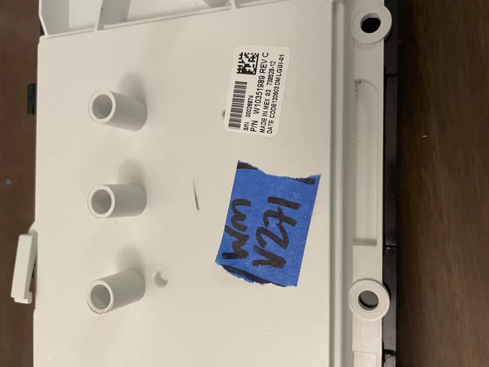 Kenmore W10272628 W10351989 Washer Interface Control Board AZ95128 | Wmv271