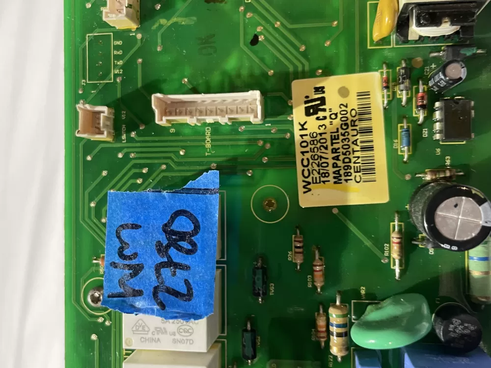 GE 189D5035G002 WH12X20274 Washer Control Board AZ199882 | Wm2780