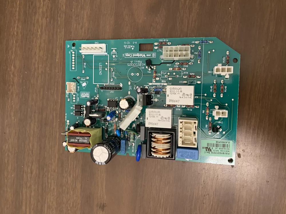 Whirlpool  KitchenAid  Kenmore  Jenn-Air AP6019378 W10205552 W10268635 W10317076 WPW10317076 PS11752684 Refrigerator Control Board