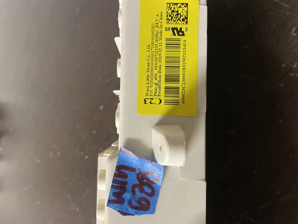 GE WH12X27293 17238100000283 Washer Control Board AZ46950 | Wm638