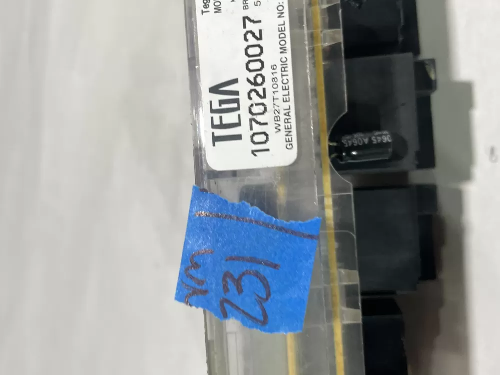 Kenmore Hotpoint GE WB27K10214 Range Control Board AZ163685 | Wm231
