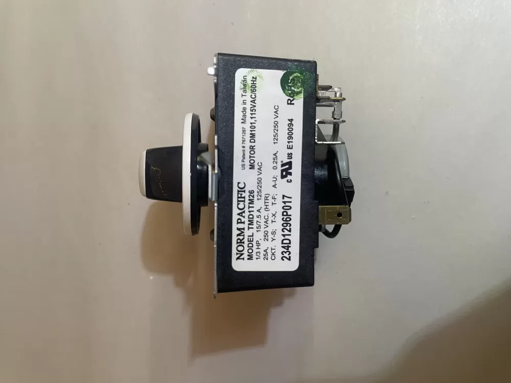 Kenmore  General Electric WE4M521 WE04X22654 PS11721520 234D1296P017 Dryer Timer