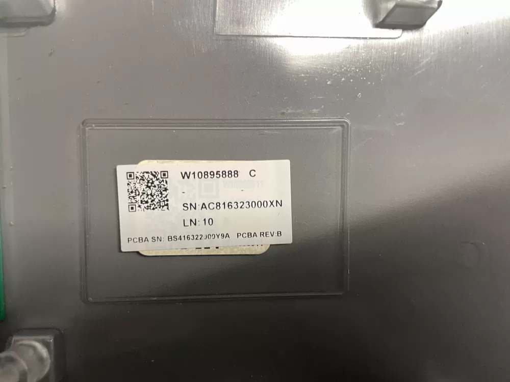Whirlpool W10891931 W10895888 Dryer Panel W10391519 Control AZ227189 | Wmv547
