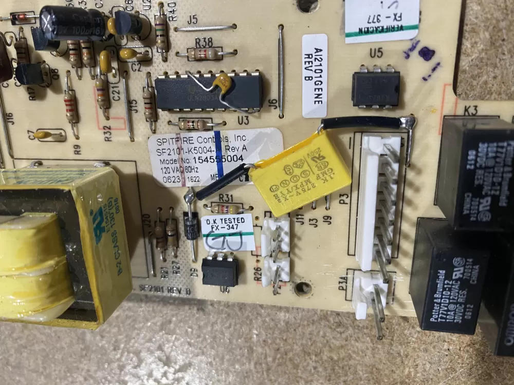 Frigidaire 154555004 154596504 Dishwasher Control Board AZ66160 | BK2116