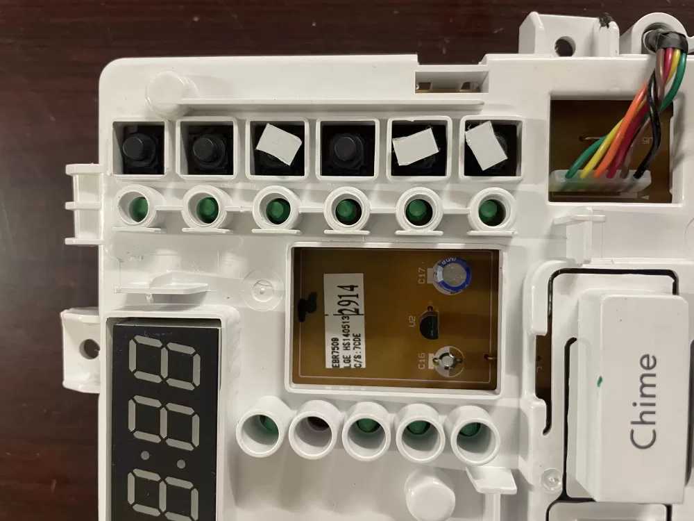 LG EBR75092914 Washer Control Board display AZ70743 | KMV463