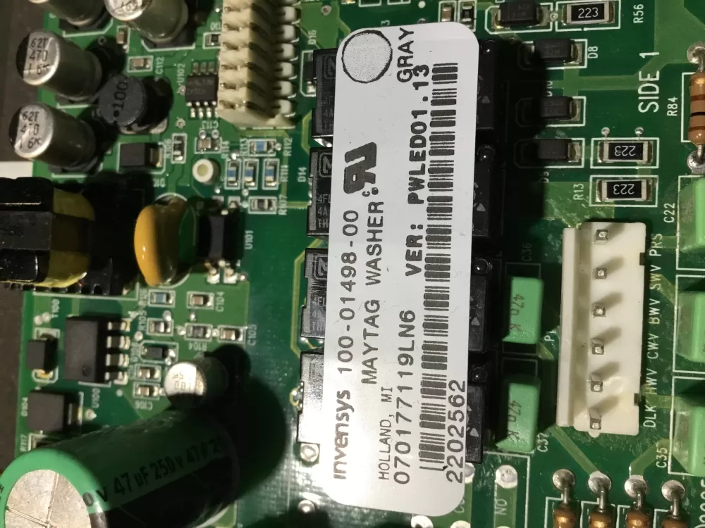 Maytag Whirlpool 100 01498 00 Washer Control Board AZ75903 | NR1914