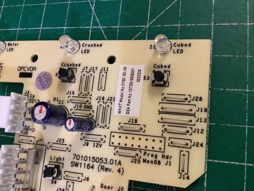GE 197D5189G001 Refrigerator Control Board AZ189816 | NR2112