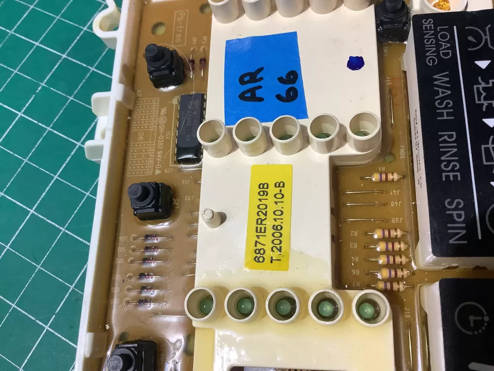 LG 6870EC9230A 6871ER2019B Washer Control Board AZ193532 | AR66