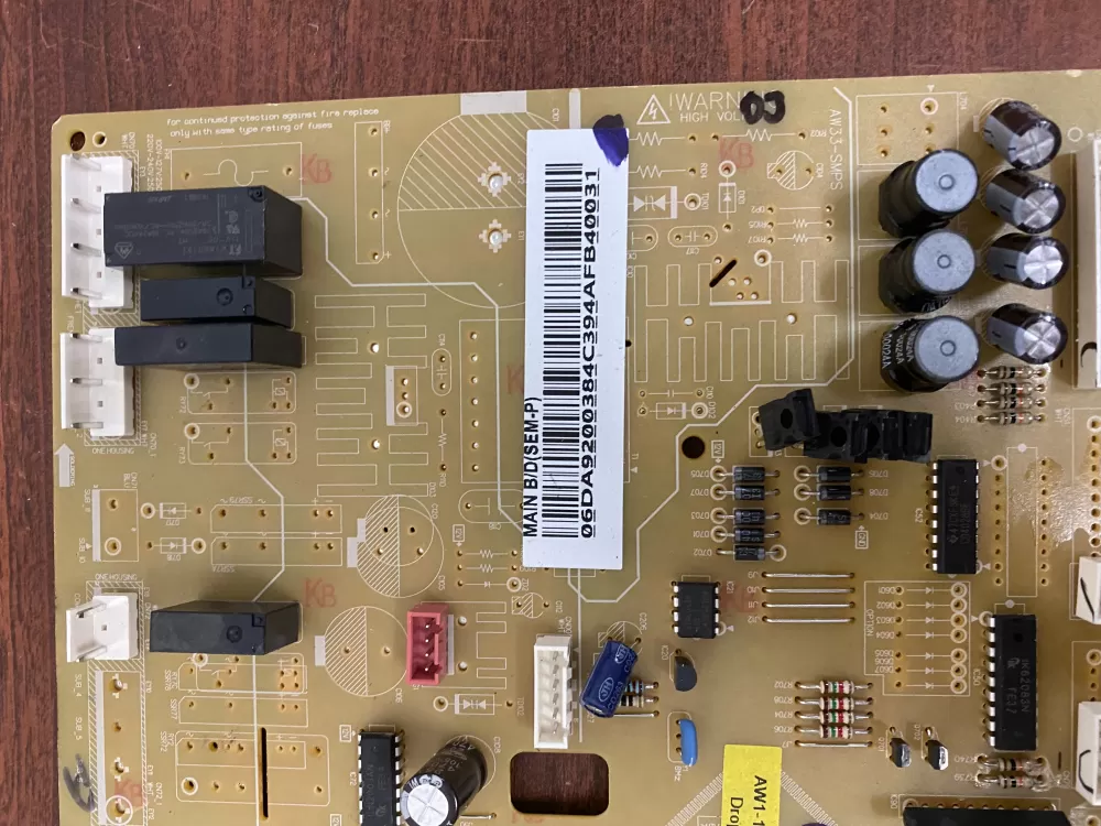 Samsung AP5962147 DA92 00384C Refrigerator Control Board AZ37847 | BK1267