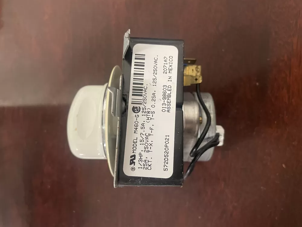 GE 572D520P021 WE4M271 Dryer Timer