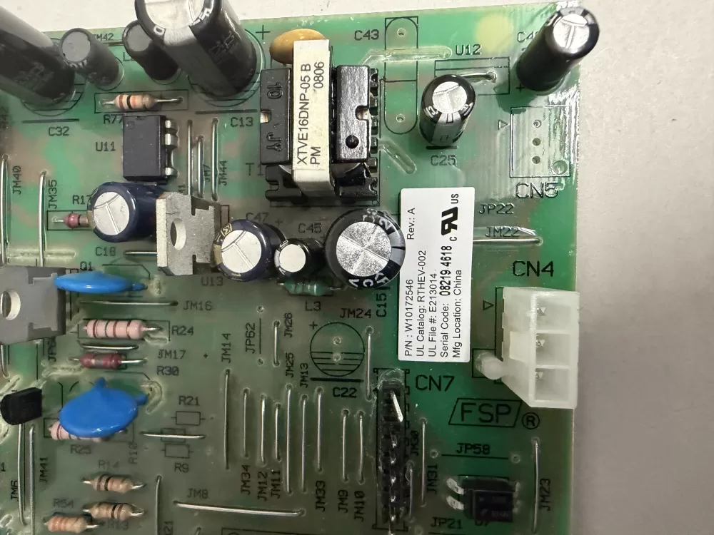 Kenmore Whirlpool W10172546 Refrigerator Control Board AZ231657 | KM271