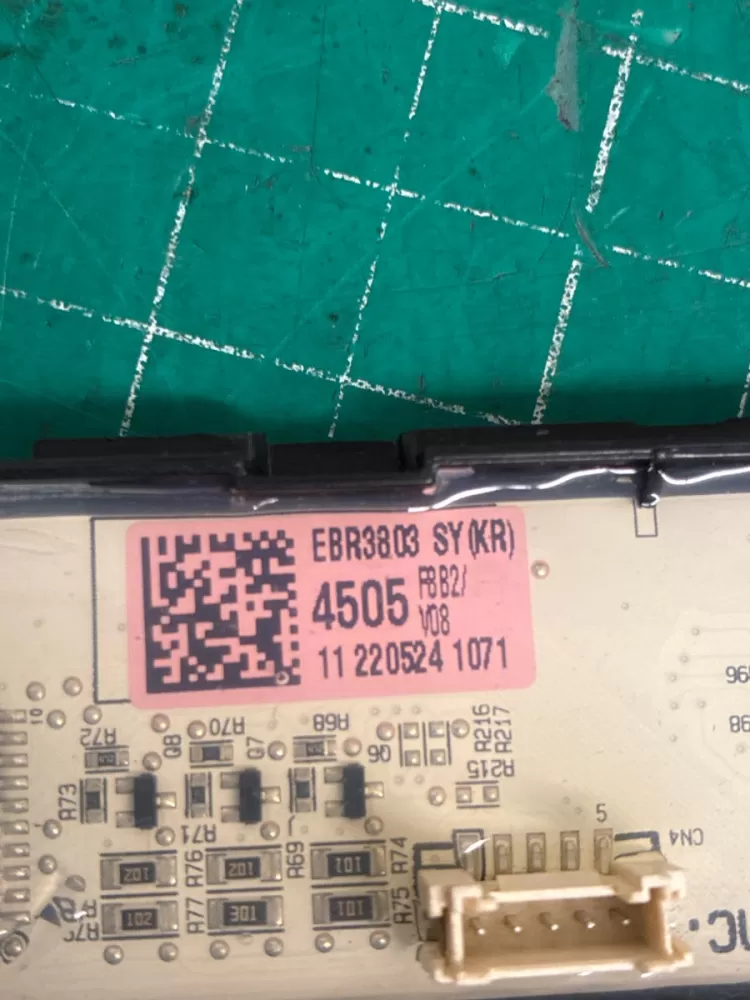 EBR38034505 LG Dishwasher Control Panel