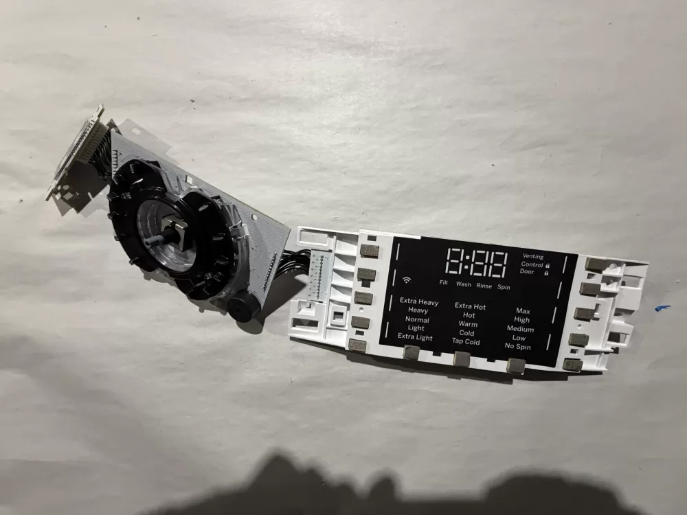 GE 308D1567G015 0021800213B WH22X32060 Washer Control Board Panel