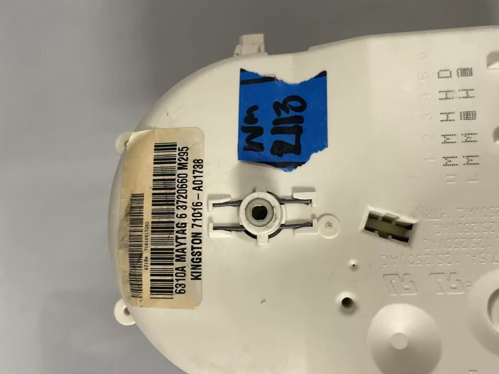 Maytag 6 3720660 Dryer Timer 6 3720660 AZ223452 | Wm2113