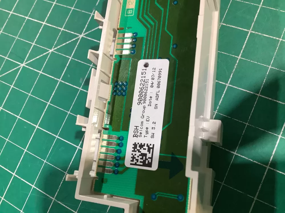 Bosch 9000622151 Dishwasher Control Board Button AZ147930 | NR2483