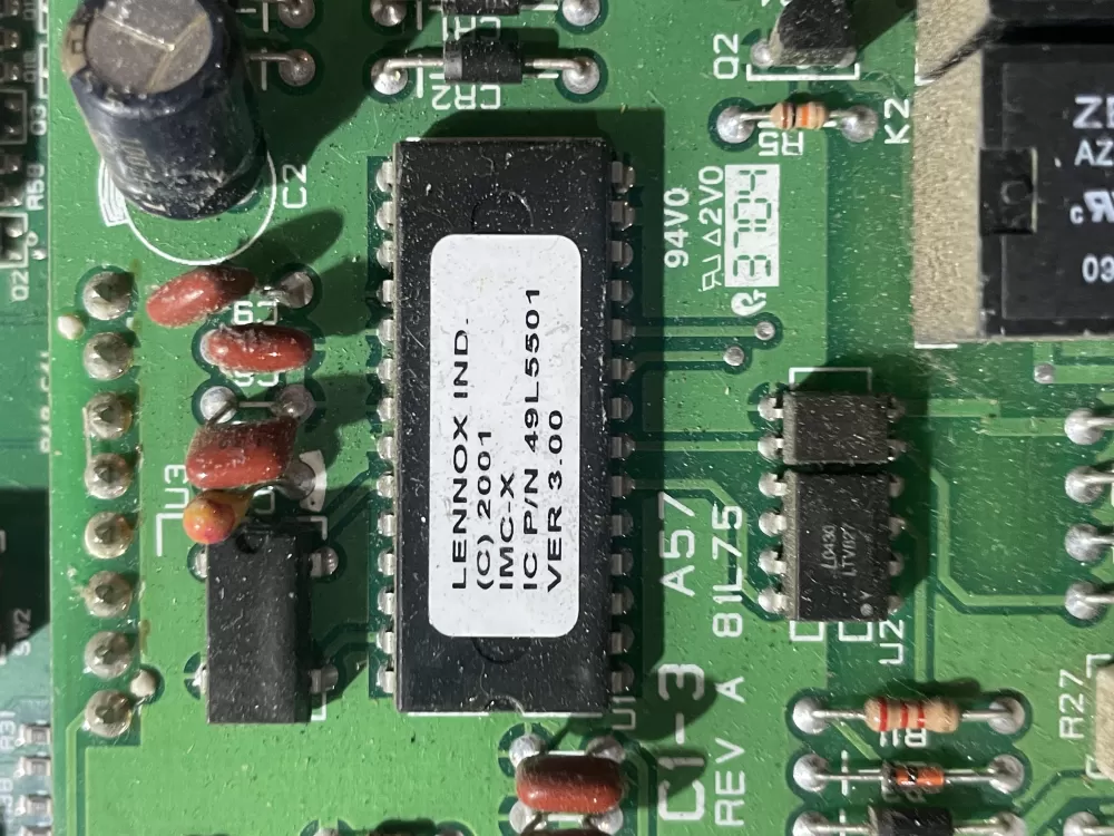 Lennox 49L5501 Furnace Control Board AZ196548 | Wmv283