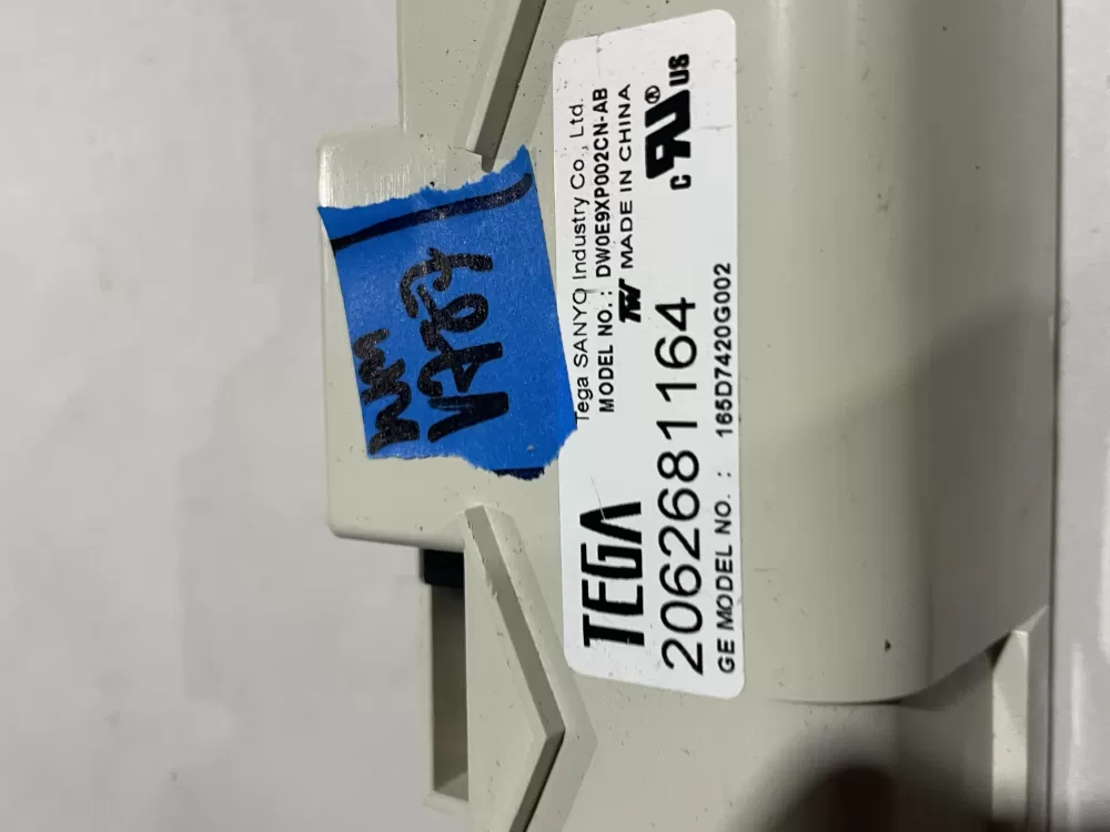 GE Dishwasher 165D7440G002 Control Board AZ185886 | Wmv787