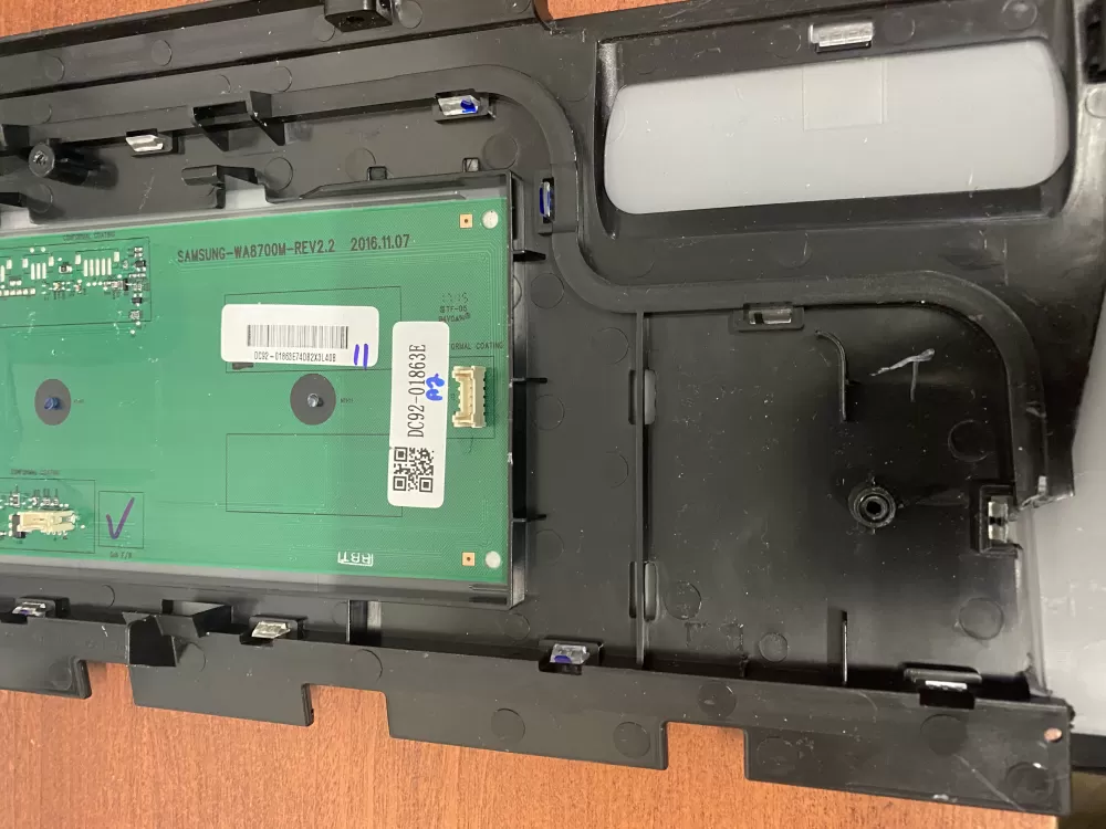 Samsung Washer Interface Control Panel DC92-01863E AZ53401 | BKV530