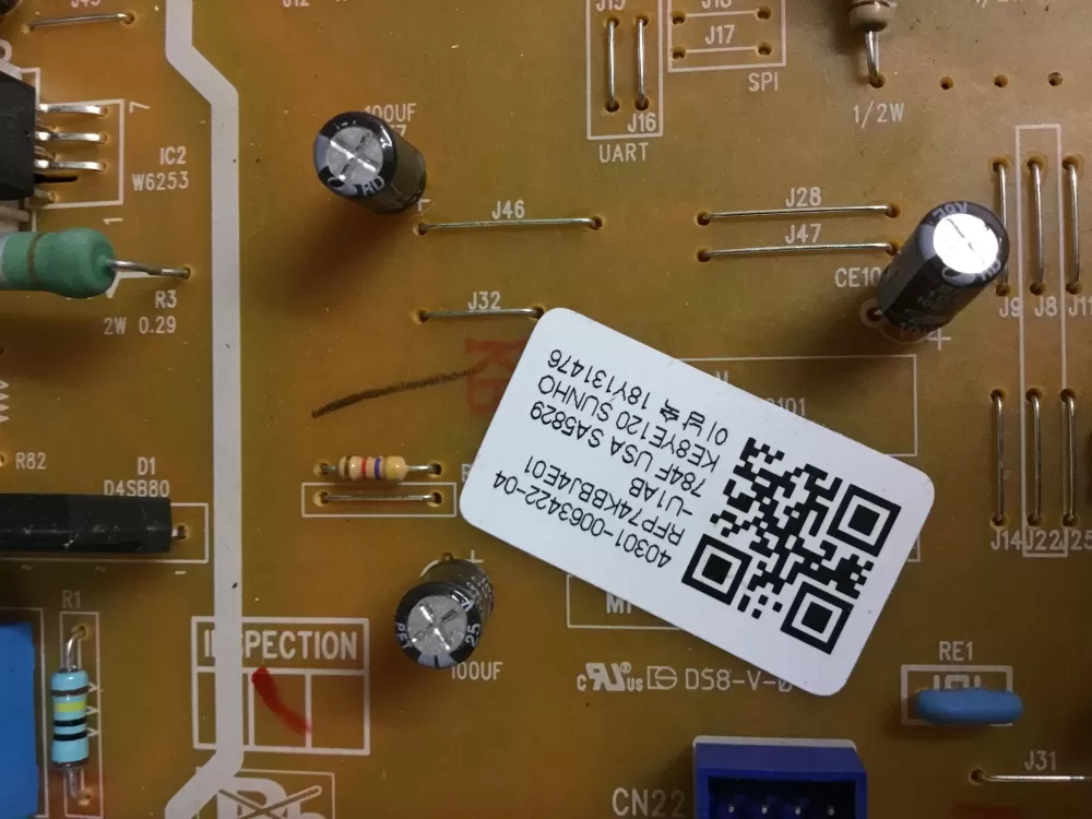 Daewoo 40301-0063422-04 Refrigerator Control Board AZ5058 | NR465