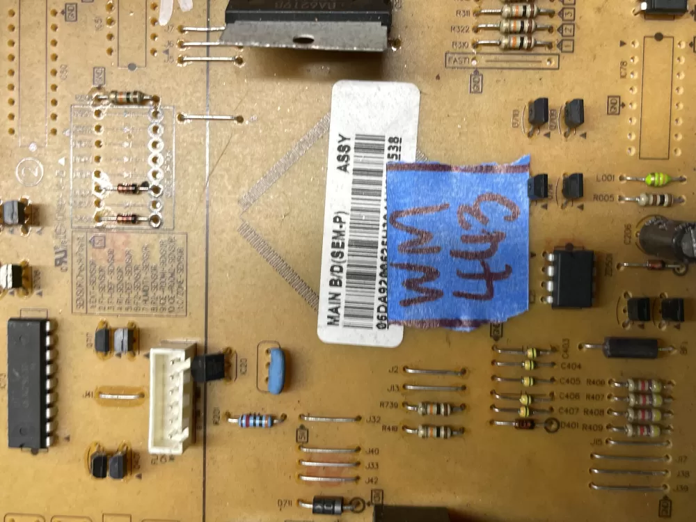 Samsung DA92 00625H Refrigerator Control Board AZ35904 | Wm443