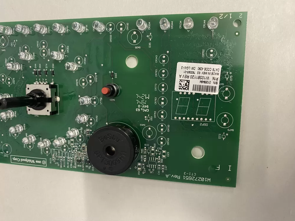 Whirlpool W10581120 Washer Control Board AZ216478 | BK1646