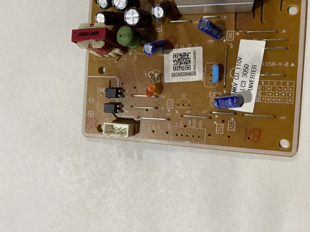 Samsung DA92-00483B Refrigerator Control Board Inverter AZ148403 | BK2231