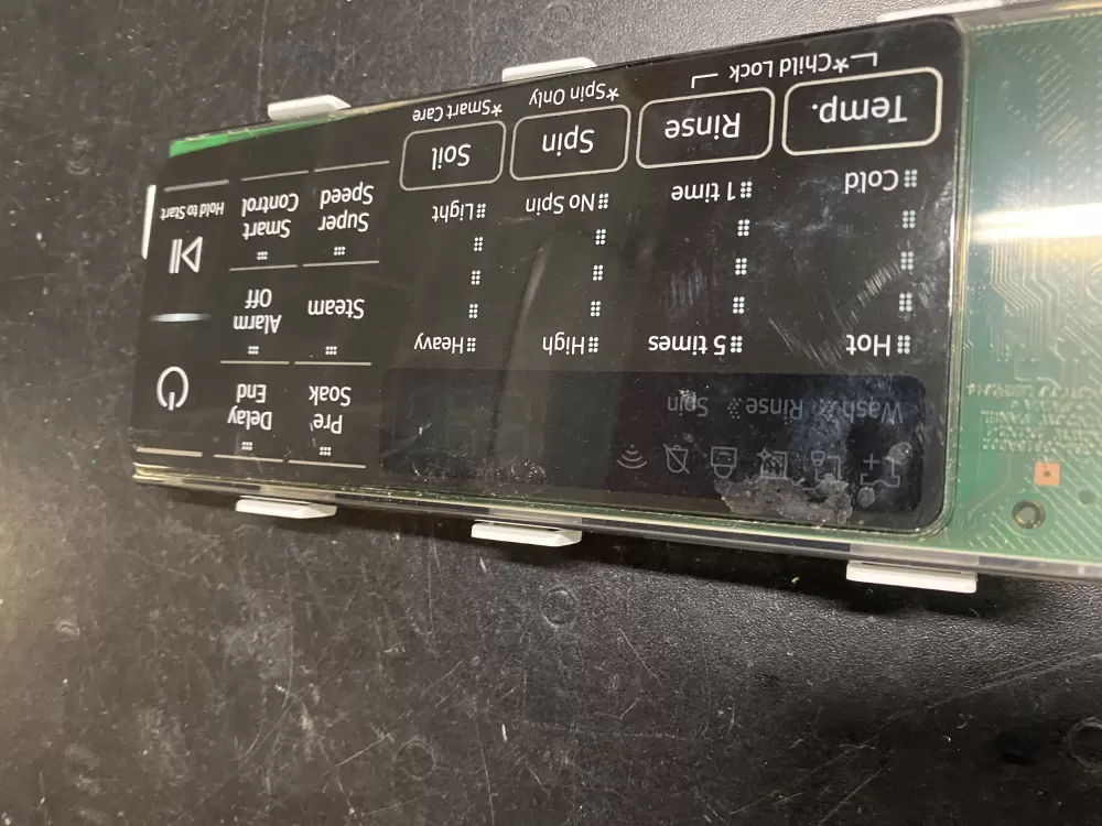 Samsung DC97 21464A Washer Control Board Panel AZ14630 | BK1455