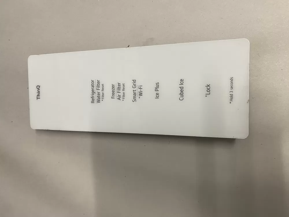 EBR32766613 LG Refrigerator Control Panel