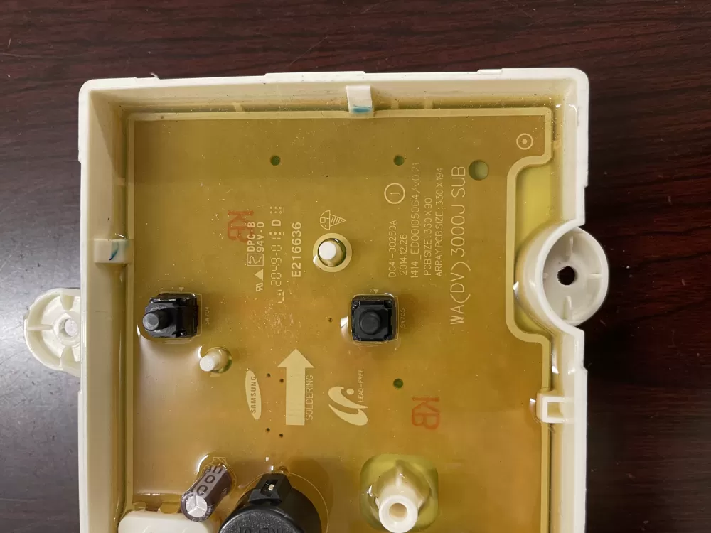 Samsung Washer DC92-02118D Main Control Board AZ88802 | KMV280