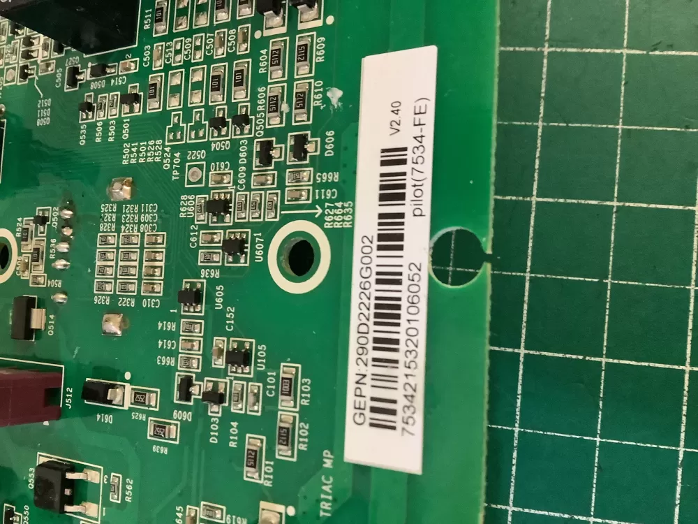 GE WH22X29556 WH18X25896 290D2226G002 Washer Control Board AZ198008 | NR2764
