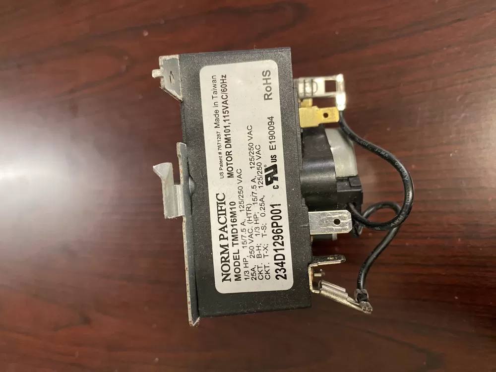 GE TMD16M10 234D1296P001 Dryer Timer
