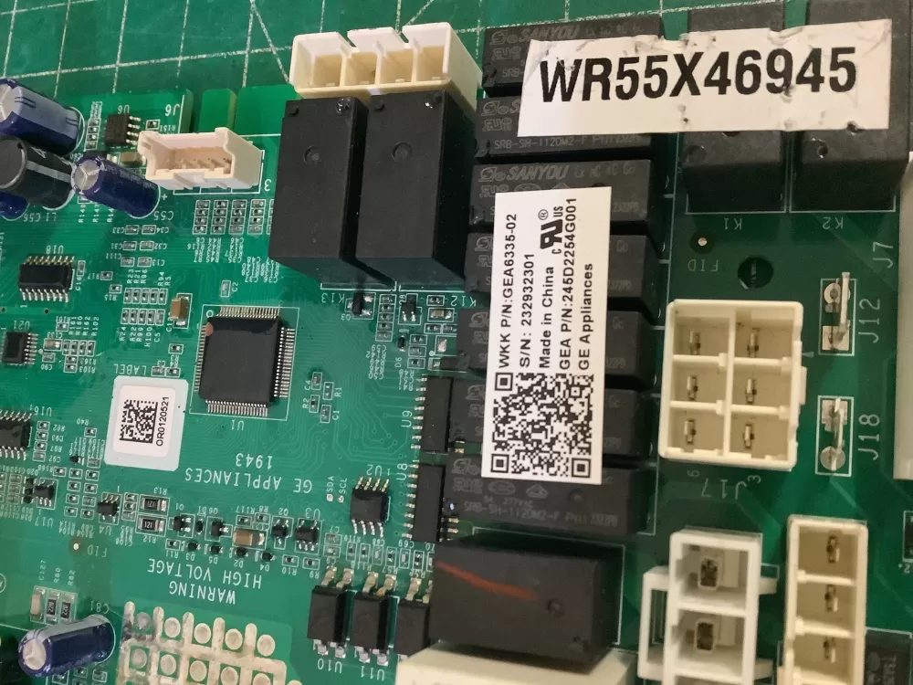 GE Wr55x40445 Refrigerator Control Board AZ198737 | NR2769
