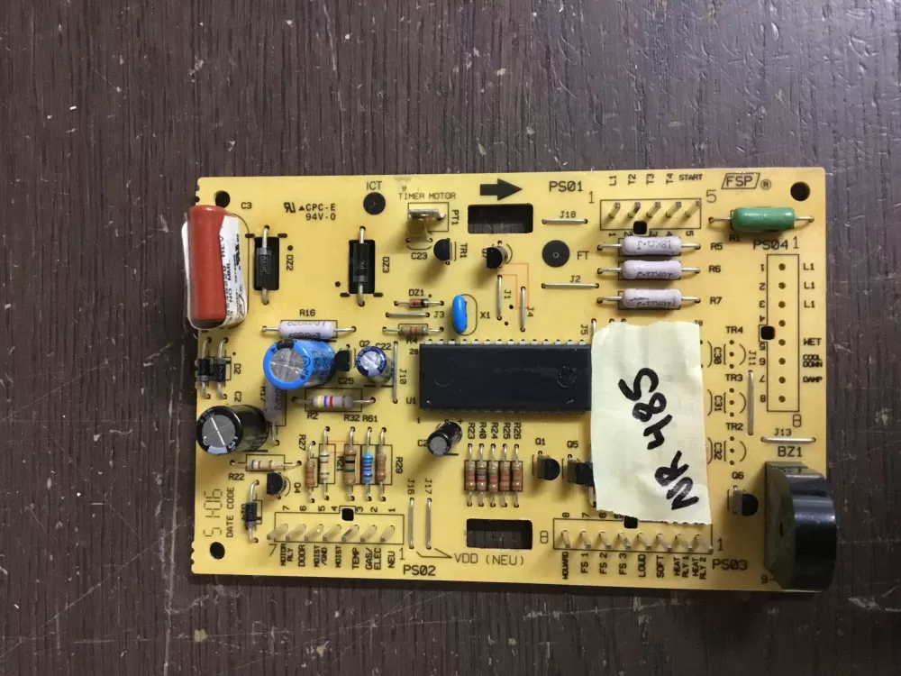 Kenmore 6105049 100 01288 07 8546229 Dryer Control Board Of AZ8579 | NR485