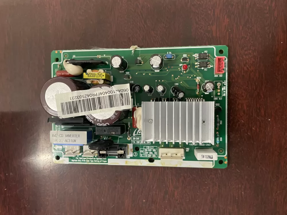 Samsung DA41-00411A DA41-00404F Refrigerator Control Board Invid