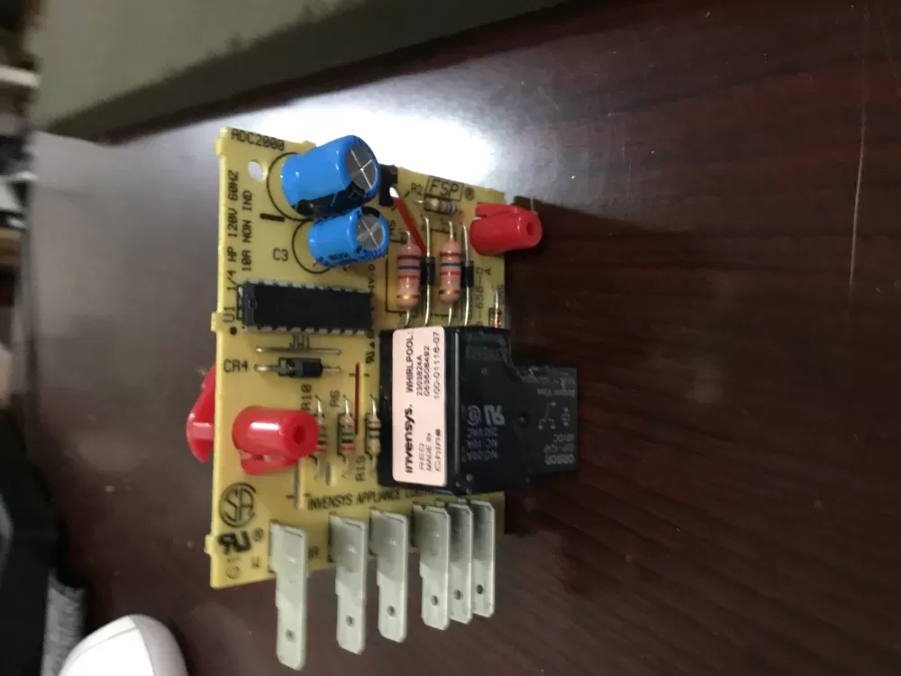 Whirlpool  Kenmore  Maytag  KitchenAid  Estate  Roper 100-01116-07  4388932  AP3109394  2154958  2154985  2169267  2169269  2188159  2303824  2303824A  4388932R  483187  844415  AH372261  EA372261  PS372261 Refrigerator Defrost Control Board